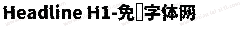 Headline H1字体转换